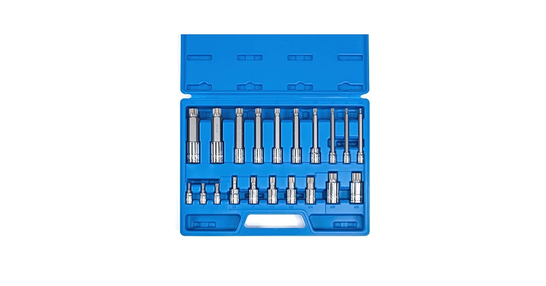 Amazon.com: NEIKO 10057A XZN Triple Square Bit Set, 20-Piece